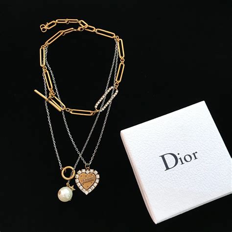 fake dior necklaces|genuine christian dior jewelry.